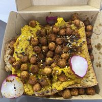 Marrocan Chickpeas without avocado  at Java in Naxxar