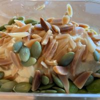 Edamame hummus. Not great. A bit dry   at MEL - Earl Canteen - T3 in Melbourne