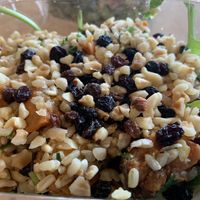 Brown rice salad. Hey good but very expensive    at MEL - Earl Canteen - T3 in Melbourne