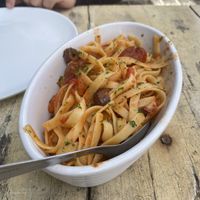 Fettuccine Vermelho  at Munganga Bistrô in Ipojuca