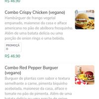 Cardápio digital at Refúgio Veg in Rio De Janeiro