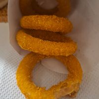 Porção de onions at Refúgio Veg in Rio De Janeiro