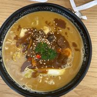 Satay noodle were amazing   at LN Fortunate Coffee in Shanghai