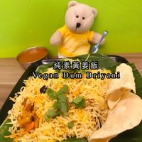 Briyani rice $8 at Gokul Vegetarian Restaurant - Fortune Centre in Central Singapore