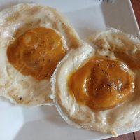 Homemade eggs (tofu, pumpkin) at JaJa's Restaurant Thai Vegan in Koh Phangan