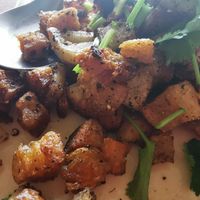 black pepper pork at JaJa's Restaurant Thai Vegan in Koh Phangan