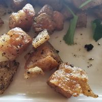 black pepper pork at JaJa's Restaurant Thai Vegan in Koh Phangan