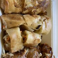 Best spring rolls, anywhere, ever. Ask JaJa for them if you don't see em on the specials menu.  at JaJa's Restaurant Thai Vegan in Koh Phangan