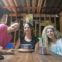 Nice people at JaJa's Restaurant Thai Vegan in Koh Phangan