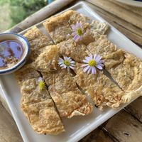 Vegan omelette   at JaJa's Restaurant Thai Vegan in Koh Phangan