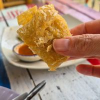 omelette at JaJa's Restaurant Thai Vegan in Koh Phangan