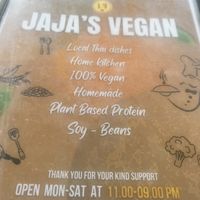   at JaJa's Restaurant Thai Vegan in Koh Phangan