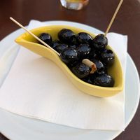Olives at El Saloon in Gran Canaria