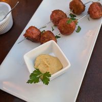 Albondigas (vegan) at El Saloon in Gran Canaria