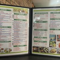 Menu  at Crispy Dosa in Reading