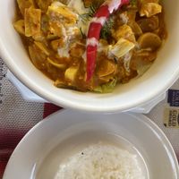 Tofu amok   at The Corner Restaurant in Banlung