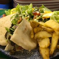 Vegan shawarma  at Shlomo in Grand Baie