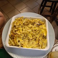 Mac'n'cheese at Shlomo in Grand Baie