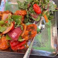 Gobi Manchurian at Namaste in Los Gatos