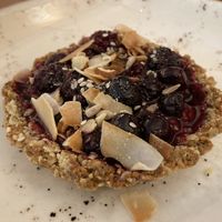 Vegan "tartaleta”  at El Huerto in Santiago