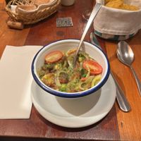 Cheviche de algas  at El Huerto in Santiago