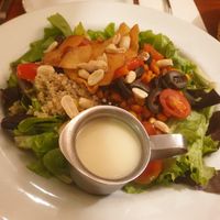 Ensalada altiplanico at El Huerto in Santiago