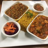 Indian sampler at El Huerto in Santiago