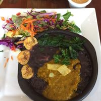 Daily menu Indian Dal at El Huerto in Santiago