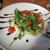 Tarte fine aux légumes at Utopia in Bordeaux