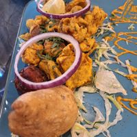 Pakoras vegetales #Veganuary at Indian Garden in Valencia