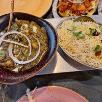 Saag Channa #Veganuary at Indian Garden in Valencia