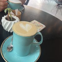 Almond latte  at Chez Luna Cafe & Store  in Alanya