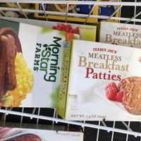 Vegan frozen foods at Trader Joe's - Murray Hill in New York City