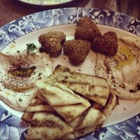 Hummus Dip appetizer at Heart of Jerusalem in Colorado Springs