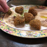 falafel appetizer  at Heart of Jerusalem in Colorado Springs