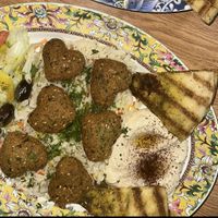 falafel plate   at Heart of Jerusalem in Colorado Springs