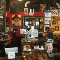 Counter at Java's Cafe in Rochester