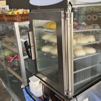 Many types of Baos available   at Veggie Vegan Buffet in Chiang Rai