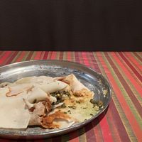 The leftovers, trying to take the last bites  at The Blue Nile in Ann Arbor