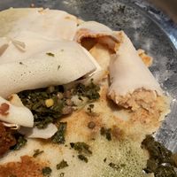 The leftovers, trying to take the last bites  at The Blue Nile in Ann Arbor