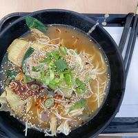 Vegan noodle soup  at China-Restaurant Jin's Haus 麻辣隔壁 in Darmstadt