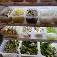 Mushrooms, vegetables, tofu, etc  at China-Restaurant Jin's Haus 麻辣隔壁 in Darmstadt