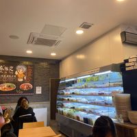 Interior with ingredient section at China-Restaurant Jin's Haus 麻辣隔壁 in Darmstadt