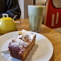 Veganes Stück bananenbrot at Café Fräulein Mondschein in Darmstadt
