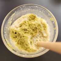 Matcha frappe with oat milk at Brunchit in Malaga