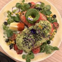 Toasts  at Brunchit in Malaga