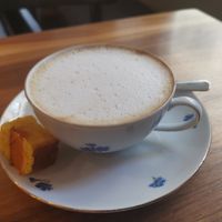 cereal coffee (lupine) at Formidable Pelikan in St Gallen