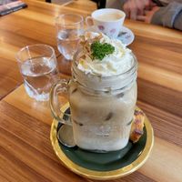 Iced Coffee ☕️🍦   at Formidable Pelikan in St Gallen