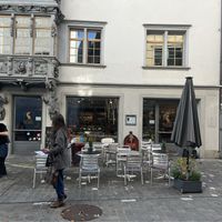 Front/ entrance  at Formidable Pelikan in St Gallen
