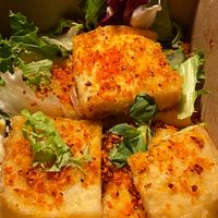 Salt and garlic tofu  at Mr Miyagi in Sheffield